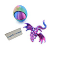 3D Printed Dragon with Wings and Matching Egg Great Gift for Fantasy Lovers PLA Customized Toys
