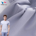 Textile Manufacturer 220 Gsm Jacquard Knit Fabric 49% Cotton 49% Viscose 2% Spandex Fabric for Sportswear