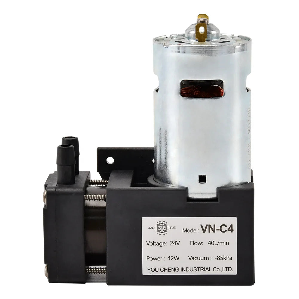DC PUMP 12V/24V 40l/min Electric Mini High Pressure Booster Micro Piston Air Pump Suction Brushless DC Vacuum Pump YCZX OEM