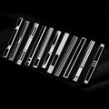 Men's Simple Curved Lines Copper Tie Clip for Business Engagement Wedding Anniversary Party-Best Suit Accessory Holiday Gift