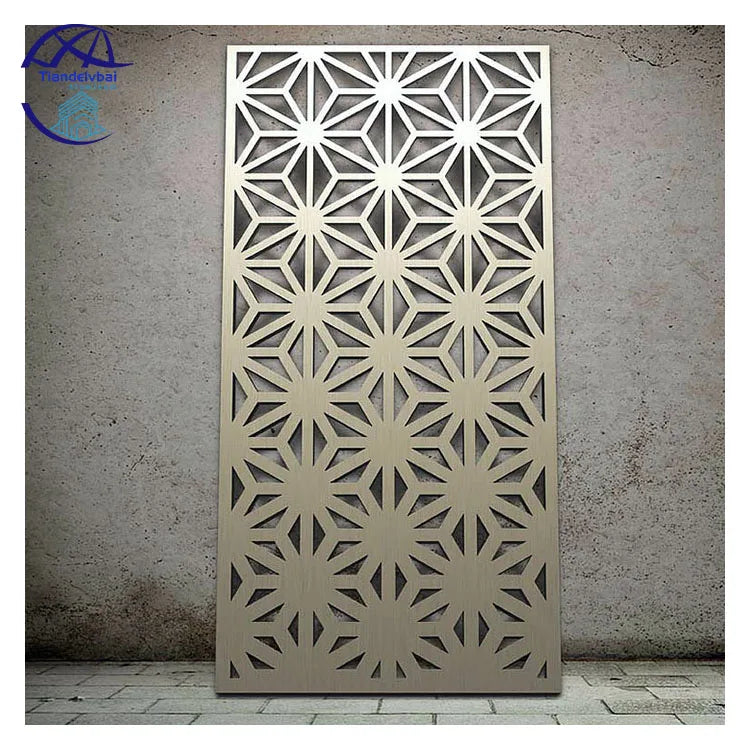 Decorative Perforated Carved Aluminum Curtain Wall Panel for Modern Villa & Hotel Exterior Building Facade Fireproof Waterproof