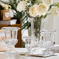 INS Decorative Vase Design Crystal Vase Luxury Glass Vase for Flowers Glass Vaes