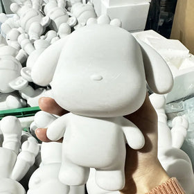 Hot Model Resin Fluid Papaw Dog Handmade Creative Ornament Home Ornament Fluid Dog Painting