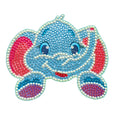 5D Diamond Painting Luminous Switch Stickers DIY Art Craft Animal & Christmas Painting With Paint By Diamonds For Bag Decor