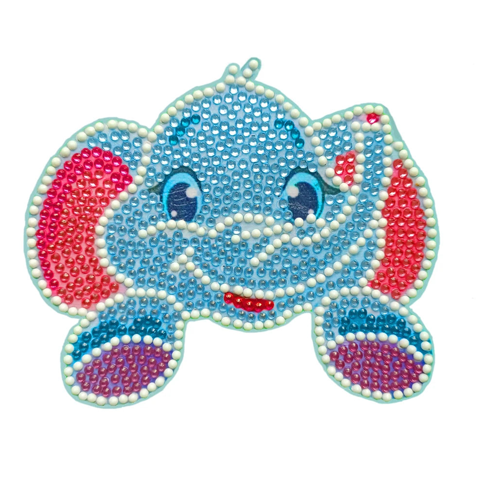 5D Diamond Painting Luminous Switch Stickers DIY Art Craft Animal & Christmas Painting With Paint By Diamonds For Bag Decor