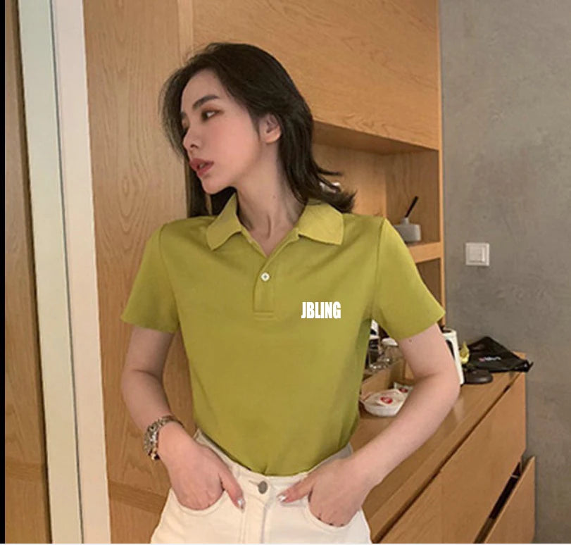 Fashion Design Young Polyester Fabric Classic Polo Shirt