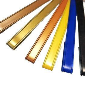 Wholesale Adhesive Plastic Twist Ties Double Wire Coffee Bag Twist Ties Colored Plastic Wires PE Cables for Packing Plastic Wire