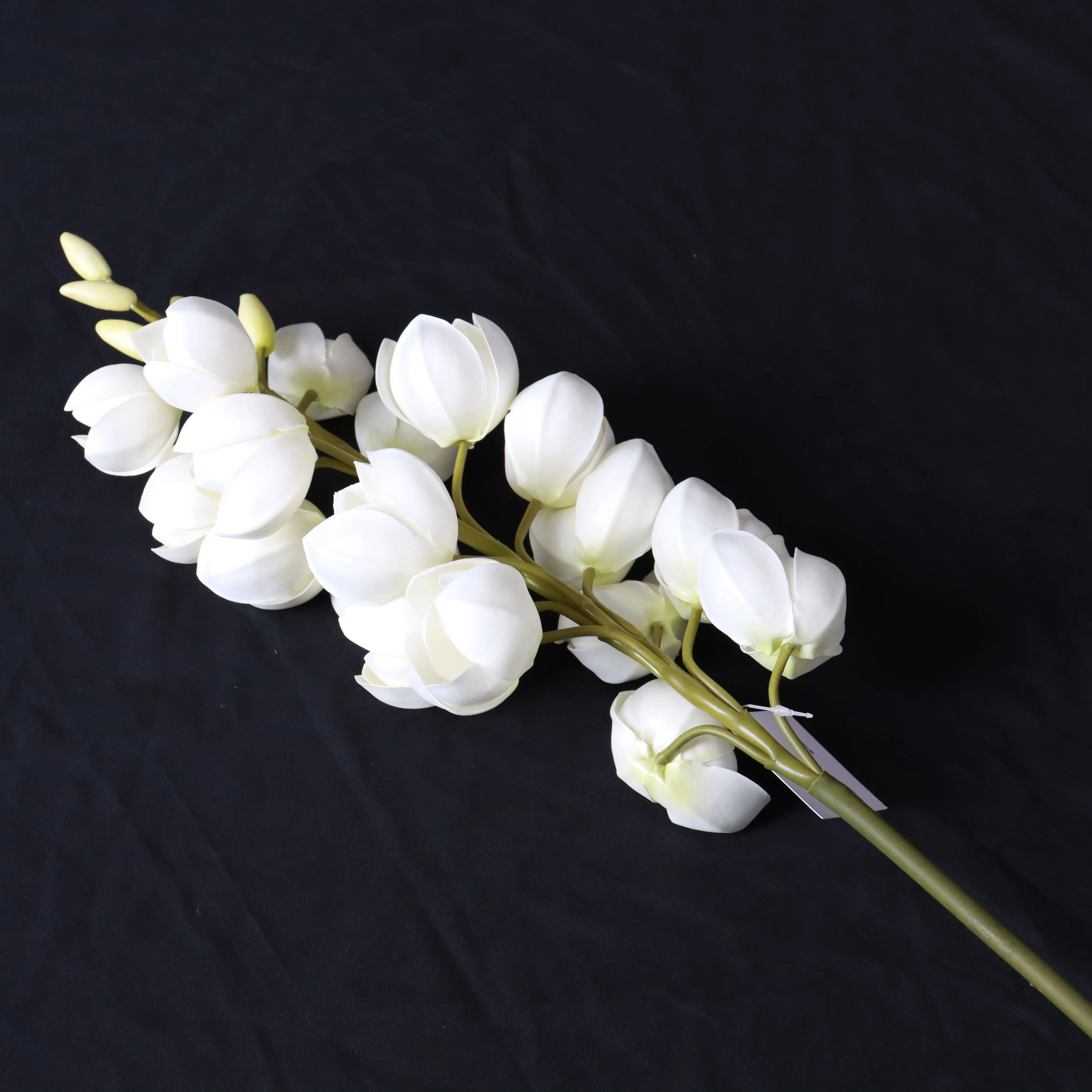M328 Floral Flower Arrangement Orchids Wedding Table Decor Flower Real Touch Orchid Plants Artificial Silk 50 Pcs Multi Colors