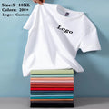 Premium Sustainable Unisex T-Shirt Short Sleeve Knitted 100% Cotton Terry Eco-Friendly Breathable Plain Solid Pattern