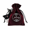 Velvet Drawstring Dust Bag Velvet Cosmetic Pouch With Logo Printed Perfume Packaging with Security Features Bag