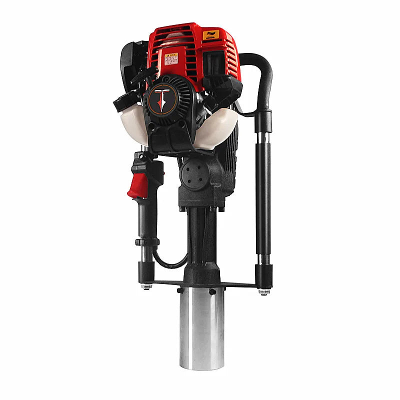 Petroleum Post Driver DPD-80 Fence Tools HONDA Engine EPA Approved Pile Driver with Handle Heavy Duty Hand Post Pounder