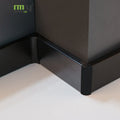 Drop Shipping Free Sample Kitchen Tile Floor Aluminum Led Baseboard Waterproof Metal Skirting Board for Apartment Use