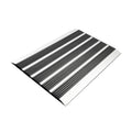 WEIDAN WD Custom Logo Modern Aluminum-Based Entrance Floor Mats Puzzle Pattern Anti-Slip Commercial Washable Door Mats