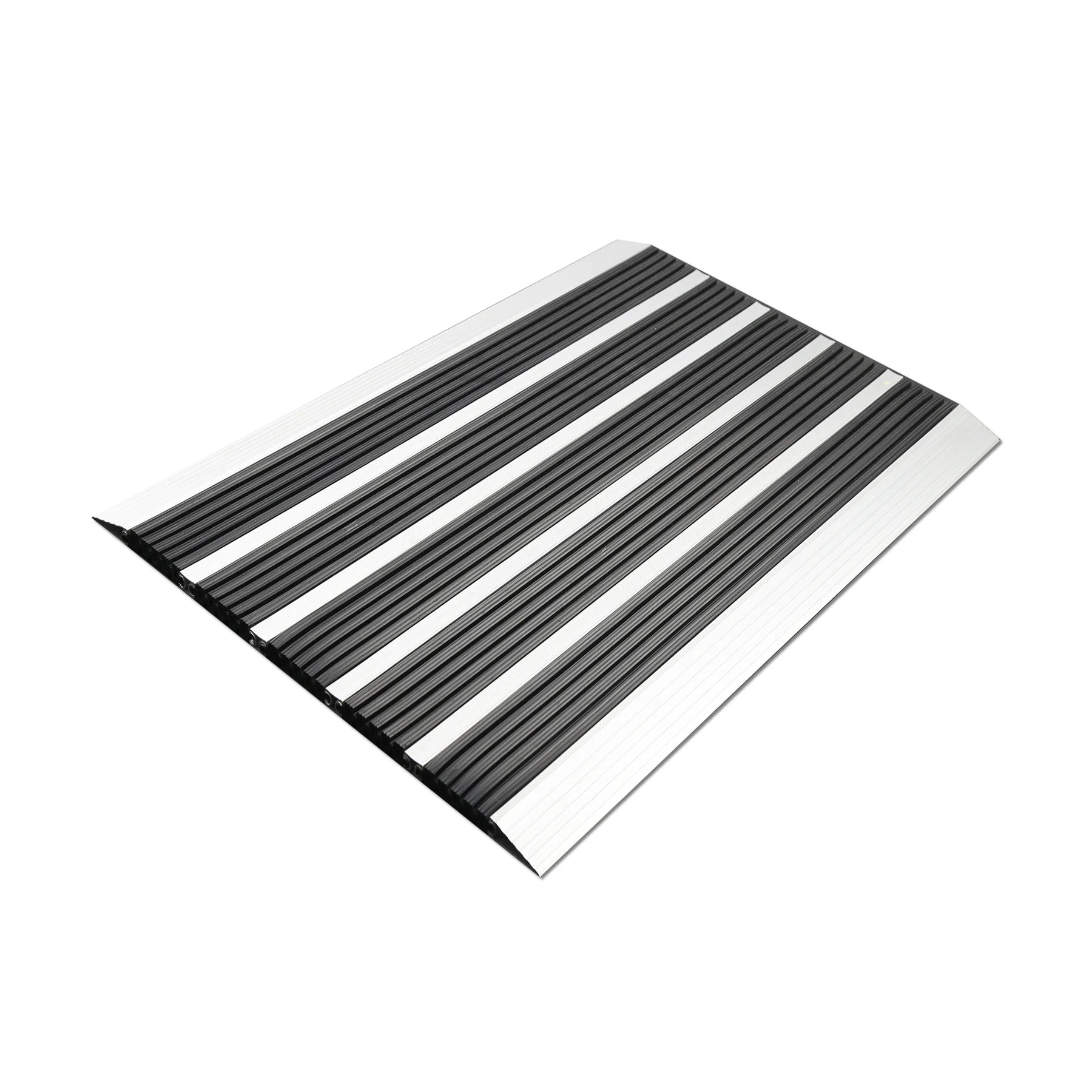 WEIDAN WD Custom Logo Modern Aluminum-Based Entrance Floor Mats Puzzle Pattern Anti-Slip Commercial Washable Door Mats