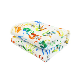 MOQ 1PC OEM Design Your Own Custom Big Sherpa Fleece Family Throw Blanket for Anniversary Party