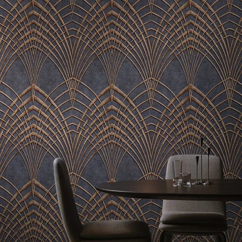 Modern Interior Geometric Wallpapers Home Decoration Living Room Bedroom Vinyl PVC Removable Wallpaper Rolls Mural