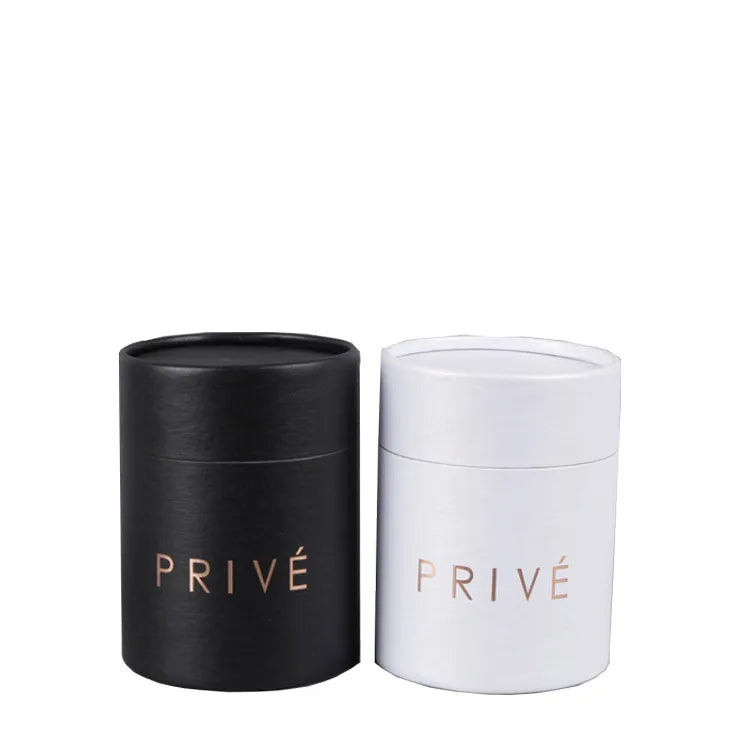 Gold Stamping Logo Cylinder Packaging Paper Poster Shipping Tubes Matt Lamination Embossing Biodegradable Custom Photo Frame