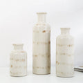 Retro Ice Cracked Ceramic Small Mouth Ceramic Vase  Rustic Home Decor Modern Farmhouse