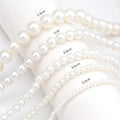 Fashion Chic Gold Plated Bohemian Faux Plastic Pearl Chocker Necklace 4mm-14mm Beads Optional