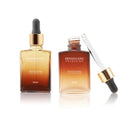 Hot Sale Square Transparent Amber Brown Essence Oil Serum Glass Dropper Bottle Custom Capacity Face Cream Essential Oil Perfume