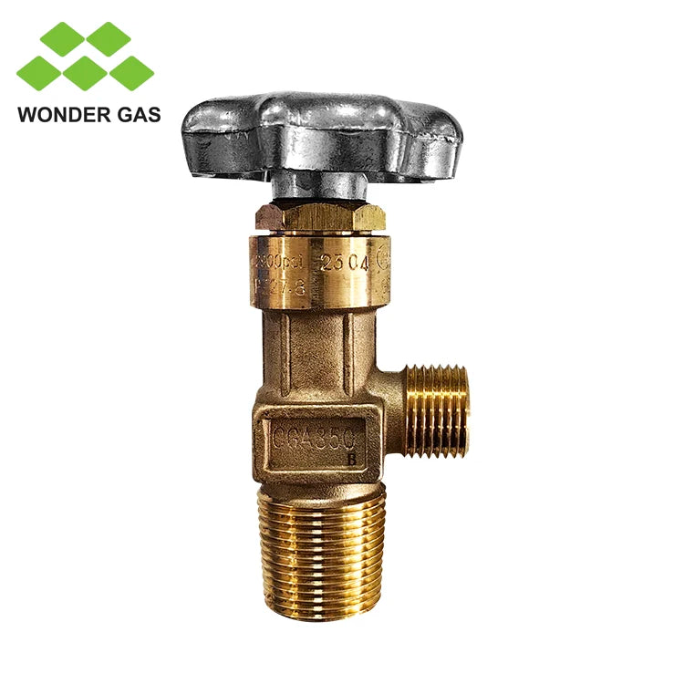 QF-42D CGA350 CGA580 CGA320 Safety Gas Cylinder Valve for Oxygen Co2 Argon Gas Cylinder Use