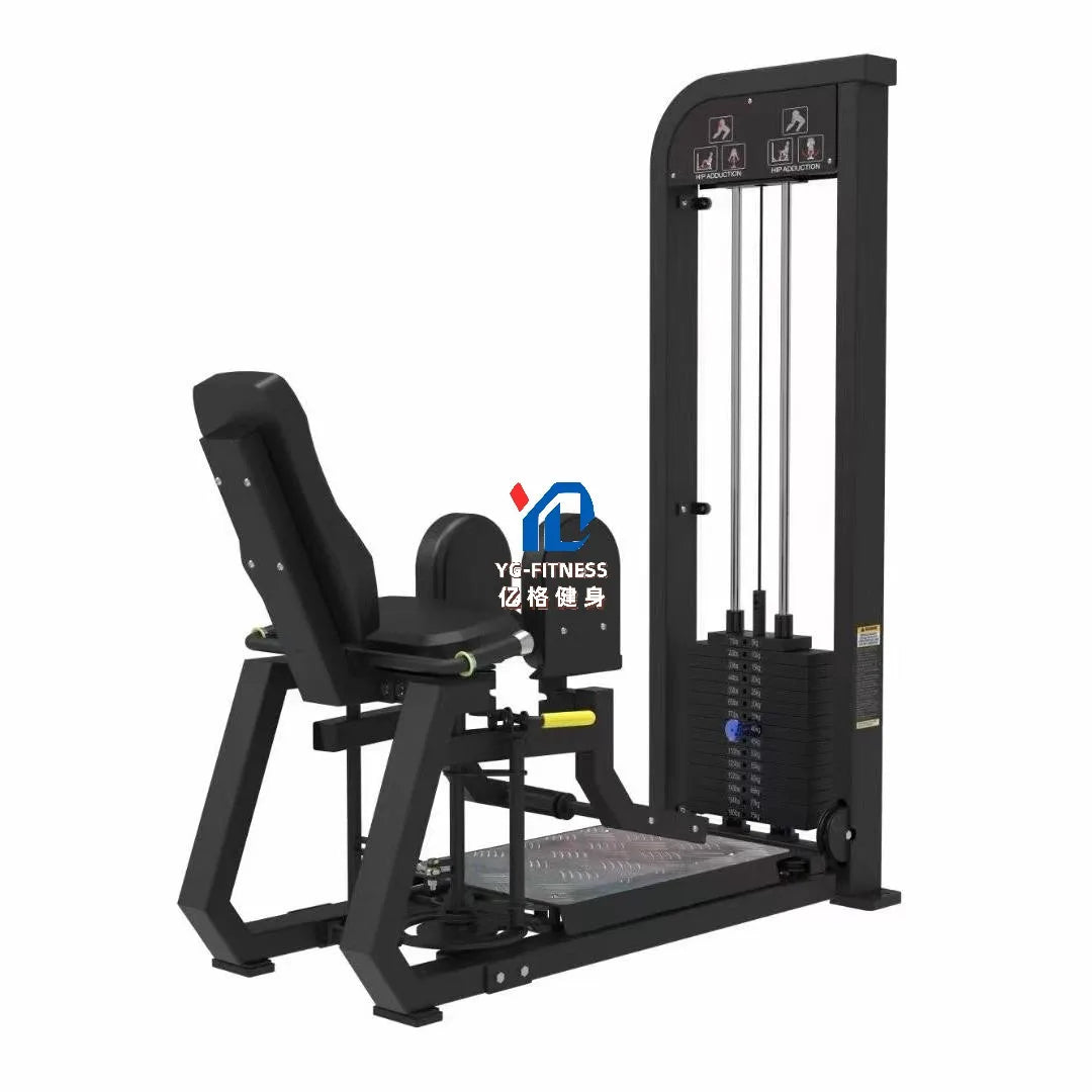 YG-8026 Dual Function Hip Abduction/Adduction Free Weight Machine Fitness Strength Gym Training Made of Steel Pin Load Selection