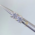 Hot Sale Classic 4 Prong Stud Pass Diamond Tester Men Women Moissanite 10k 18k Real Gold 14k Earrings