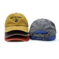 Wholesale 6 Panel Metal Buckle Cotton Vintage Gorras Custom Embroidery Printed Logo Baseball Hat Washed Hat Dad Hats