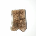 Huiying Custom Facial Body Scraping Massage Tool Spiky Concave Smoky Quartz Jade Face Gua Sha Guasha Board