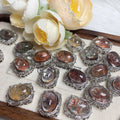 Wholesale Natural Garden Quartz Pendant Healing Crystal Lodolite Phantom Quartz Pendant