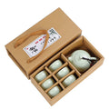 Creative Travel Kung Fu Tea Set Ceramic One Pot Two/Four/Six Cups Set Portable Tea Ceremony Tools Teacup Set
