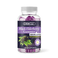 Organic Black Seed Oil Ashwagandha Sea Moss Vitamin B Biotin Apple Cider Vegan Gummies Bears Elderberry Gummies Bulk Sachets
