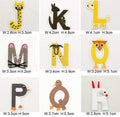 Wholesale Custom DIY Embroidered Animal Letters Patch Sew-On Style for Ironing Clothing for Canvas Fabric PVC Plastic Backing