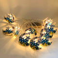 New Muslim Ramadan LED Decorating Lights Wall Lighting Colorful Ramadan Lanterns LED String Light
