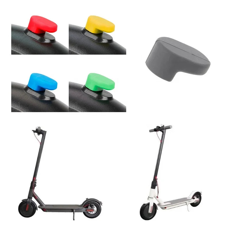 Scooter Rear Fender Hook Silicone Sleeve for Xiaomi Mijia M365 Electric Scooter Protective Accessories Rear Mudguard Parts