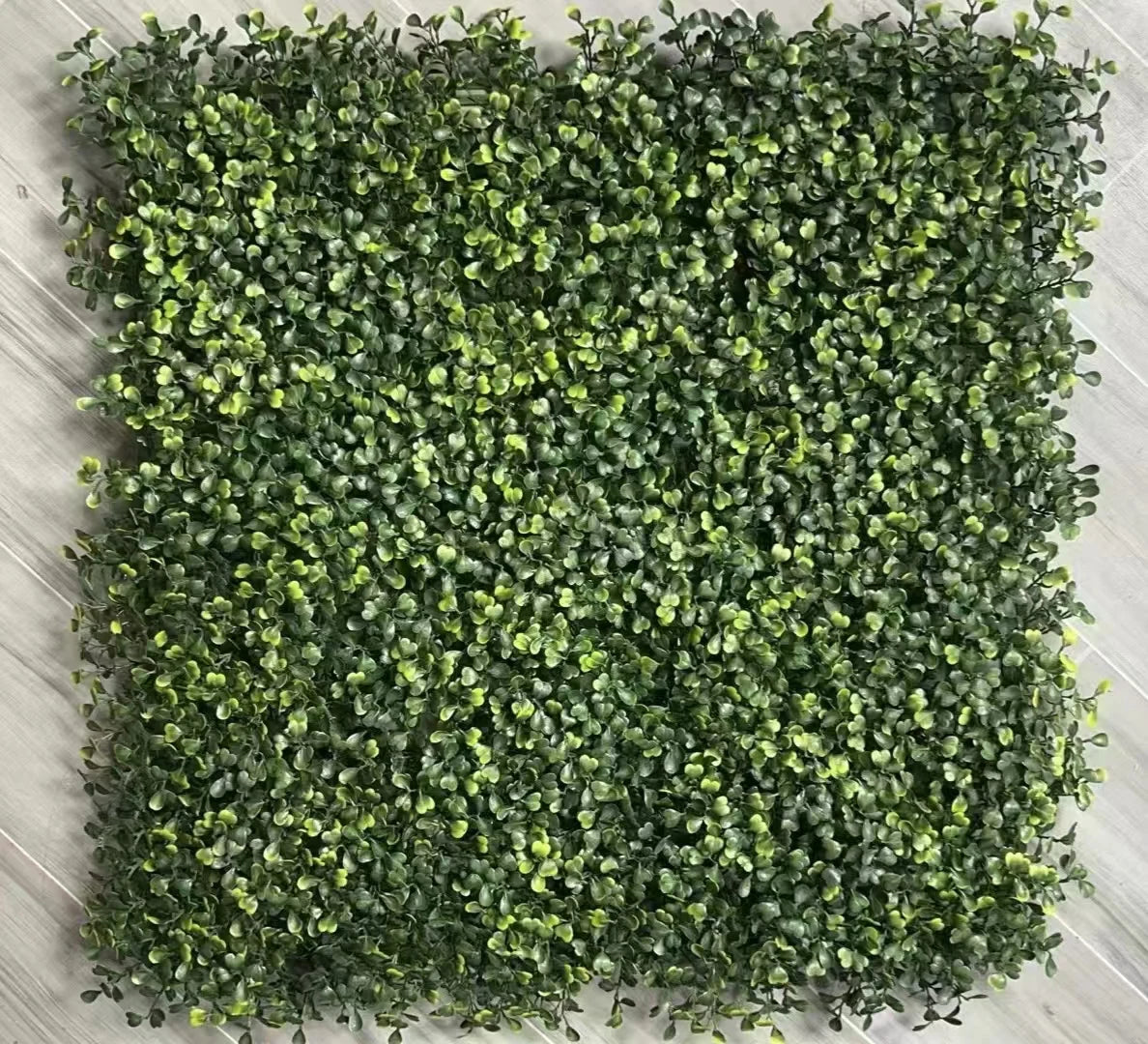 Classic Style 1x1m Milano Indoor/Outdoor Anti-UV Plastic Vertical Garden Panels Artificial Green Wall Decoration for Home Office
