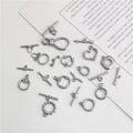 Stainless steel pattern love OT Taige Jewelry diy- word circular bracelet connecting
