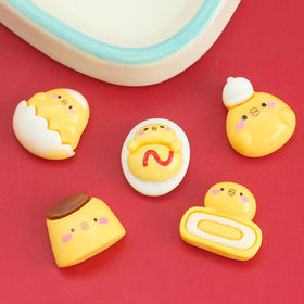 Wholesale Cute Chick Cartoon Resin Cabochon for DIY Scrapbooking Jewelry Hairpin Decoration Accessories