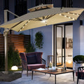 Waterproof Solar Parasol Roman Umbrella for Outdoor Furniture Patio Umbrella for Restaurant and Hotel for Outdoor Sunshade