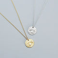 Silver Necklace Jewelry Women 925 Sterling Silver Retro Evil Eye Pendant Necklace 18k Gold Plated Chain Necklace Jewelry Women