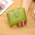 Women's Retro Style Short Zipper Buckle Large Capacity Multi-Slot Wallet with Card Bag Handbag Hot Selling Wholesale