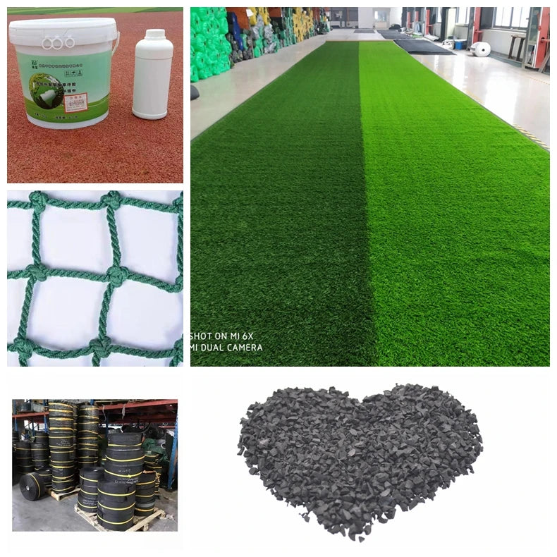 40mm 50mm 60mm Soccer Field Turf Artificial Turf for Sale Synthetic Grass for Football Pitch