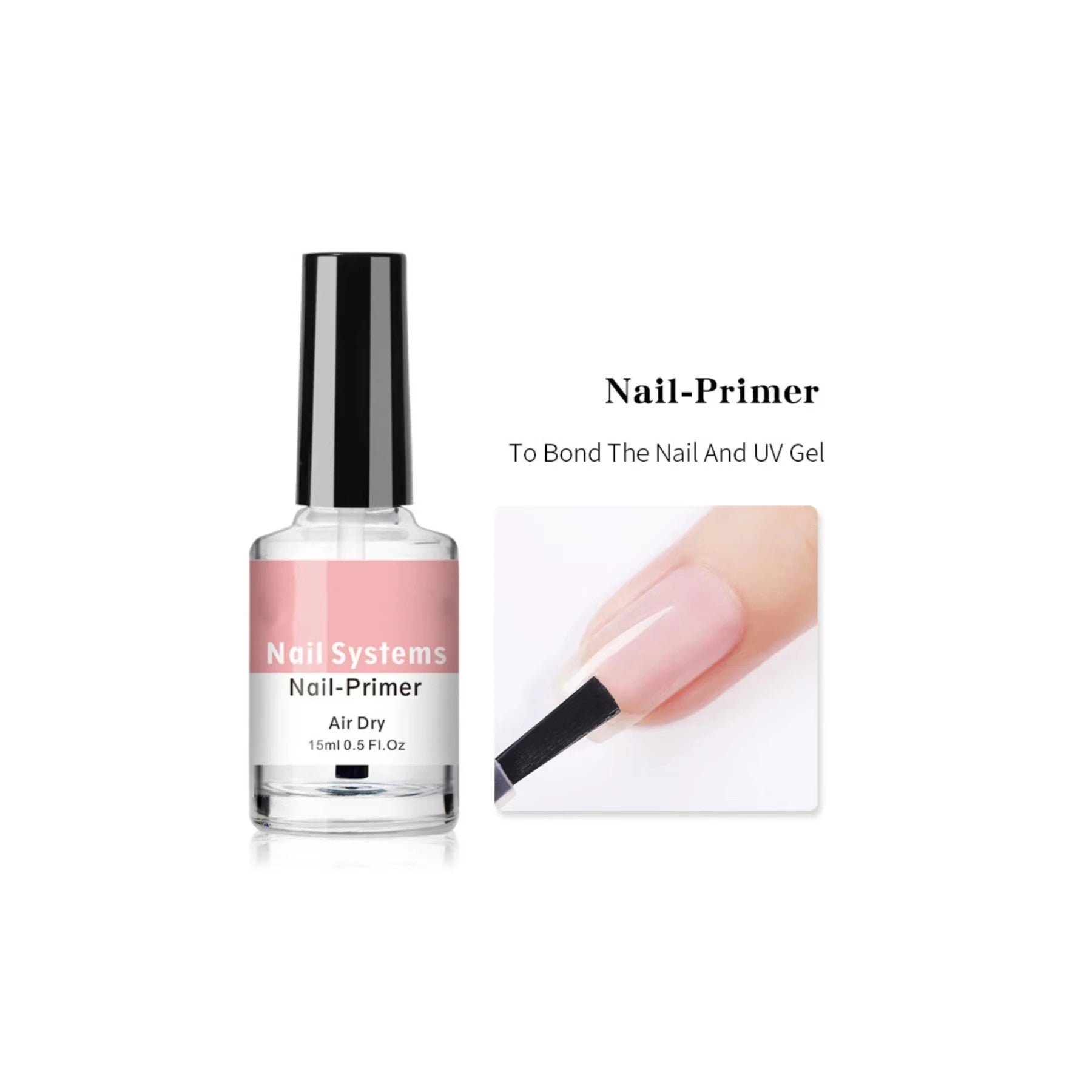 Nail Primer Quick-drying Clear Hard Led Dip Base Top Coat Private Label Ultrabond Strong Adhesion Nail Primer