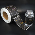 Custom Rectangular Self Adhesive Roll Waterproof Spot Uv Labels and Stickers Bottle Packaging Printing Maker