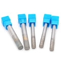 Sintered Diamond Router Bits for Granite Stone Flat Bottom Endmill CNC Stone Carving Power Engraving Tools Milling Cutters