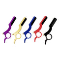 Stainless Steel Custom Safety Blades Cutting Beard Adjustable One Ring Style Barber Finger Razor
