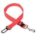 Kingtale Adjustable Car Seatbelt Harness for Pets Sustainable Polyester Safety Lead Solid Pattern Rope for Dogs Cats Made Nylon