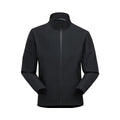 Men's Custom Logo Breathable Windproof Anti-Static Feature Outdoor Activities Water-Resistant Softshell Work Jacket