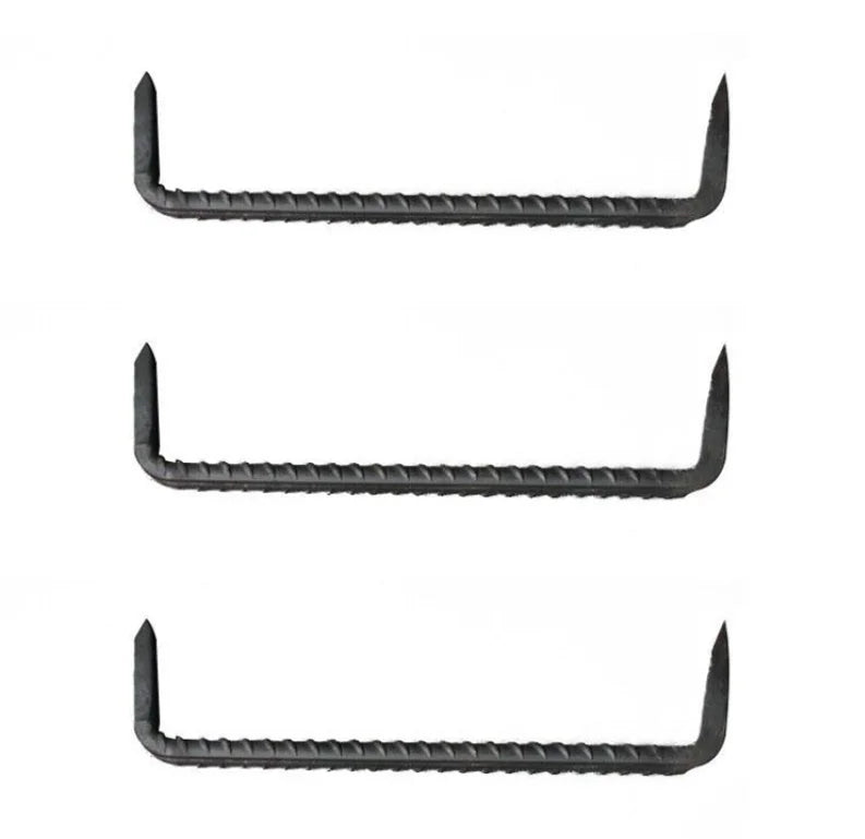 Factory Supply Best Price Carbon Steel U-Shaped Nail Double-Pointed Rebar Oval Head Metric System for Building U Shape Screw
