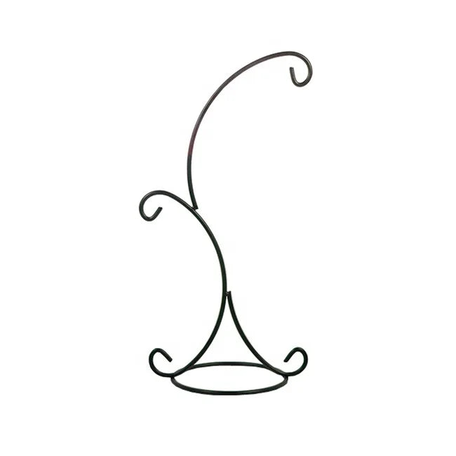 Iron Pothook Stand for Hanging Glass Terrarium Ornament Display Christmas Decorations Product